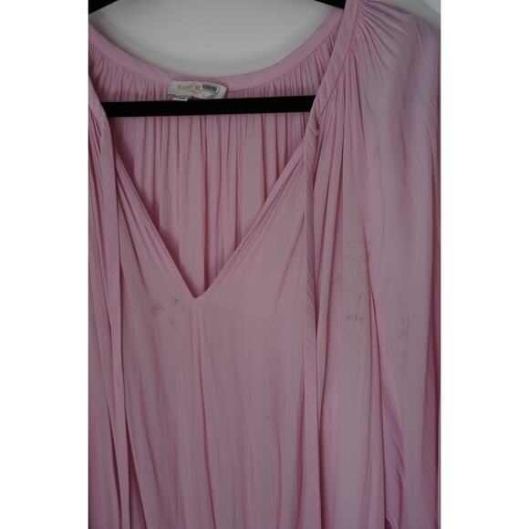 Proenza Schouler White Label Noelle Dress Knit Midi Short Sleeve SZ XL - Picture 5 of 7